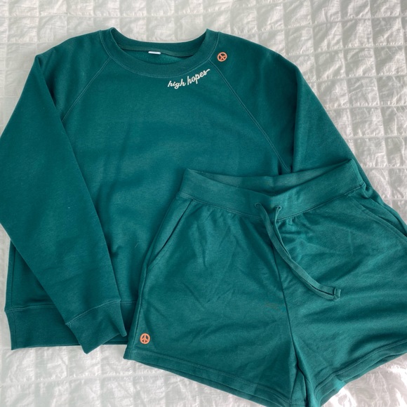 Old Navy Other - Dark Green Sweat Set